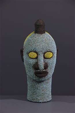 Yoruba Perlenkopf  - Afrikanische Kunst