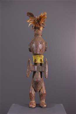 Afrikanische Kunst - Zande-Fetischstatuette des Mani-Kults
