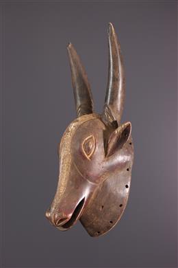 Afrikanische Kunst - Yaka-Antilopen-Maske