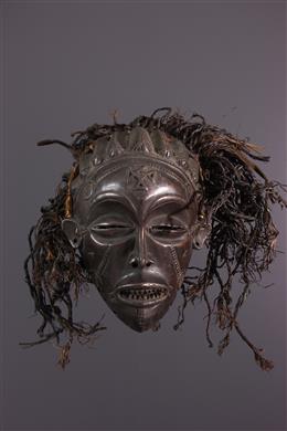 Afrikanische Kunst - Chokwe Mwana pwo maske