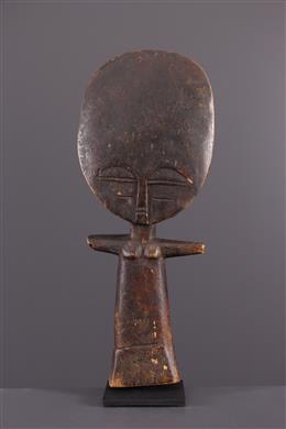 Afrikanische Kunst - Figur Puppe Ashanti Akua ba