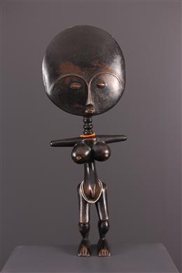 Afrikanische Kunst - Ashanti Akua ba Ghana Puppe