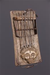 Instruments de musique, harpes, djembe Tam TamLamellophon Sanza 