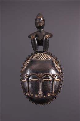 Afrikanische Kunst - Baoulé-Maske, Baule, "Mond"