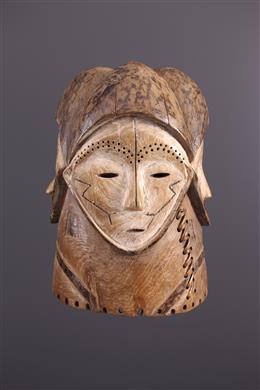 Afrikanische Kunst - Helm-Maske Fang Ngontang