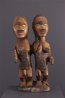 Afrikanische Kunst - Figur eines Beembe Lemba-Paares