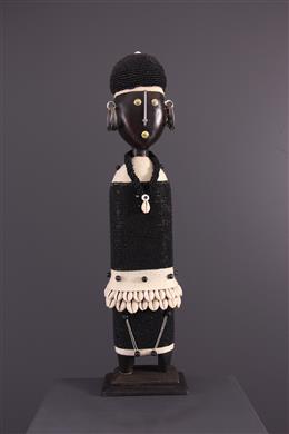 Afrikanische Kunst - Südafrikanische Perlenpuppe