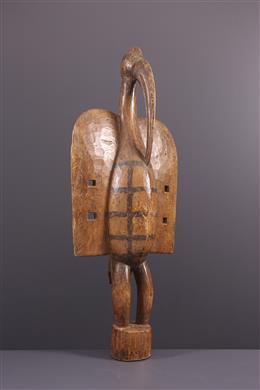 Afrikanische Kunst - Skulptur des Urvogels Senufo