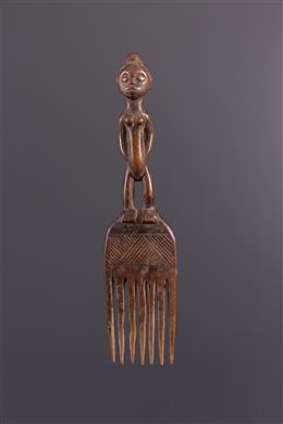 Afrikanische Kunst - Figurativer Kamm Kongo