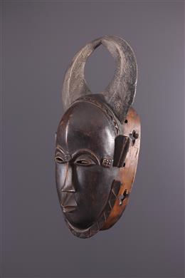 Afrikanische Kunst - Gouro/Yaure maske