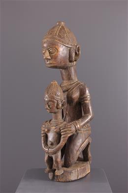 Afrikanische Kunst - Skulptur der Mutterschaft Baga