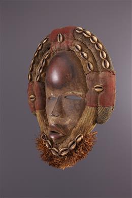 Afrikanische Kunst - Dan Déangle maske