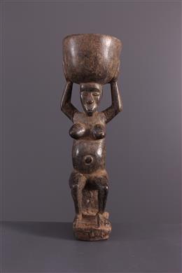 Afrikanische Kunst - Figur Kongo Wasserträger
