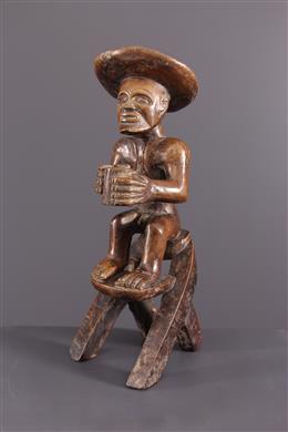 Afrikanische Kunst - Figur des Häuptlings Tschokwe