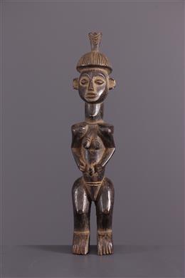 Afrikanische Kunst - Statuette Chokwe Hamba wa chisola