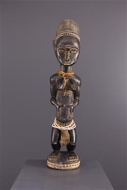 Afrikanische Kunst - Baule, Baoulé, Blolo bia statue