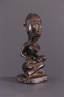 Afrikanische Kunst - Mutterschaft Kakongo Pfemba