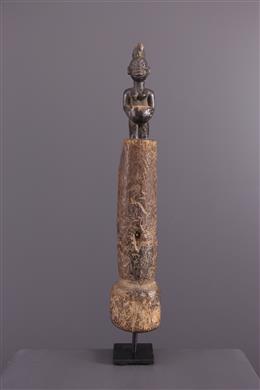 Geschnitzter Yoruba-Stock