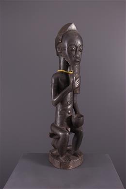 Afrikanische Kunst - Statue Baule Waka Sona 