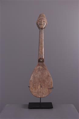 Afrikanische Kunst - Spatel-Löffel Hemba janiforme