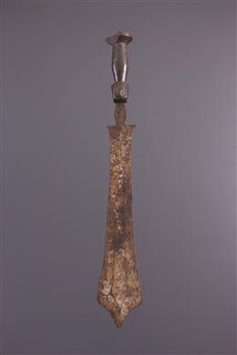 Afrikanische Kunst - Schwert Machete Mbuun