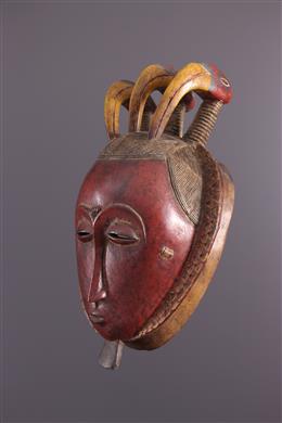 Afrikanische Kunst - Yaure/Baule Lomane maske
