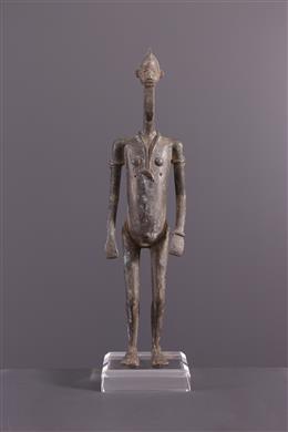 Afrikanische Kunst - Lobi-Statuette aus Bronze