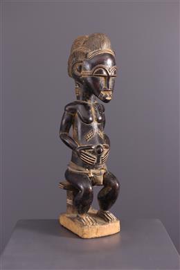 Afrikanische Kunst - Asye usu Baule statue
