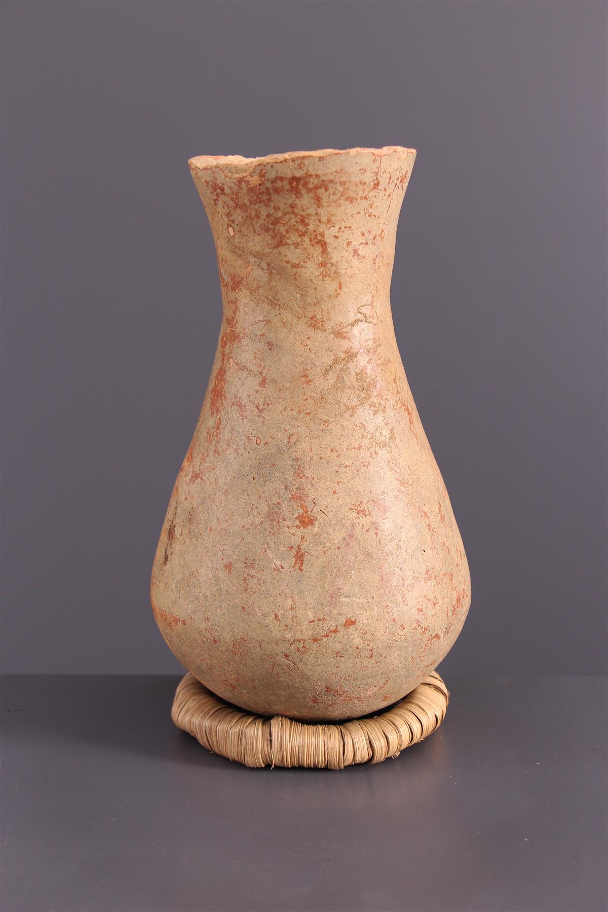 Djenne-Topf aus Keramik - Afrikanische Kunst