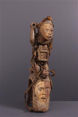 Afrikanische Kunst - Kongo Maske