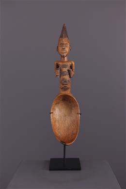 Afrikanische Kunst - Bwende Löffel