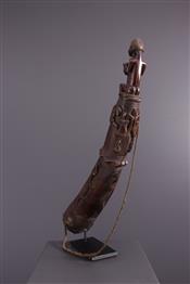 Instruments de musique, harpes, djembe Tam TamTschokwe Horn