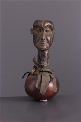 Afrikanische Kunst - Makonde Kalebasse