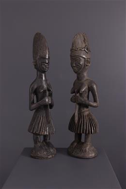 Afrikanische Kunst - Bijogo Statuen