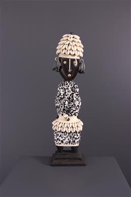Afrikanische Kunst - Perlenpuppe