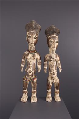 Afrikanische Kunst - Akye Statuen