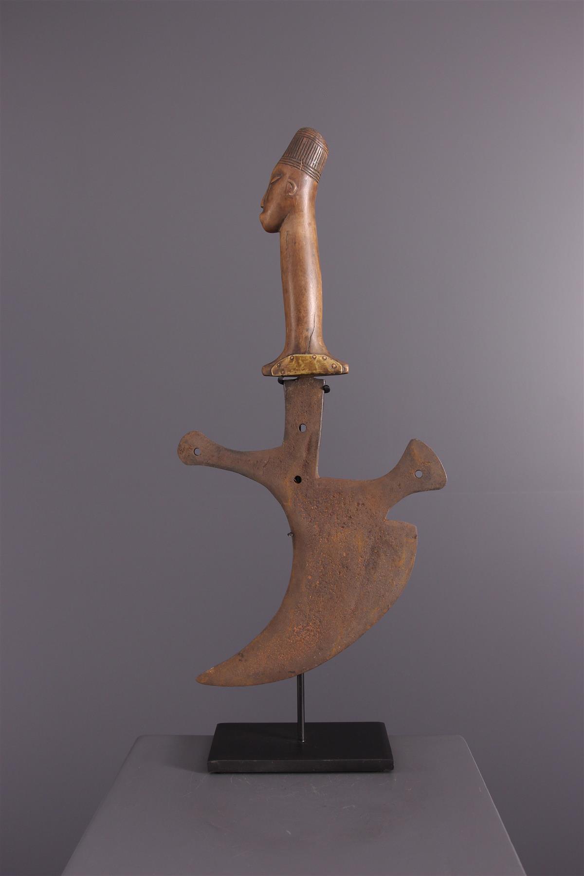Mangbetu Messer - Afrikanische Kunst