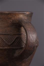 Pots, jarres, callebasses, urnesKongo Keramik