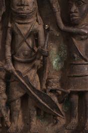 bronze africainBenin-Platte