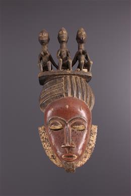 Afrikanische Kunst - Baule Maske