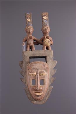Afrikanische Kunst - Yoruba Maske