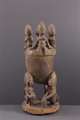 Afrikanische Kunst - Yoruba Urne