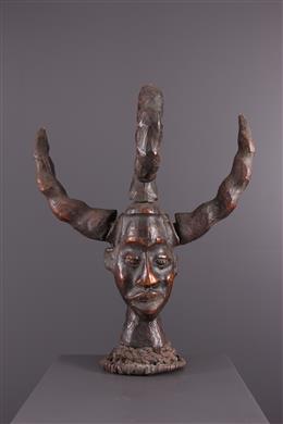 Afrikanische Kunst - Ekoi Maske