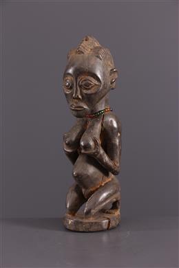 Afrikanische Kunst - Luba Statuette der Fruchtbarkeit