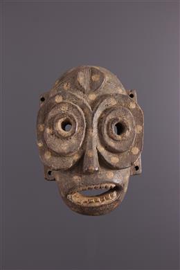 Afrikanische Kunst -  Ibibio Idiok Ekpo Maske