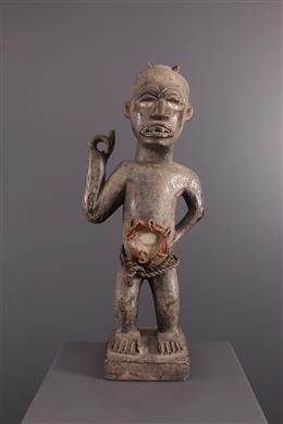 Yombe Kongo Statue von Krebs